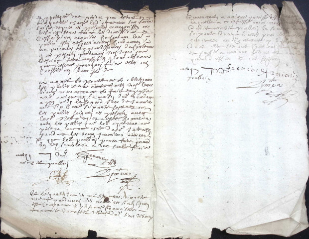 Etude de Me Antoine Limeu à Amiens (étude n°6). Minutes de l'année 1667