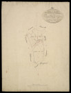 Plan du cadastre napoléonien - Tully : tableau d'assemblage