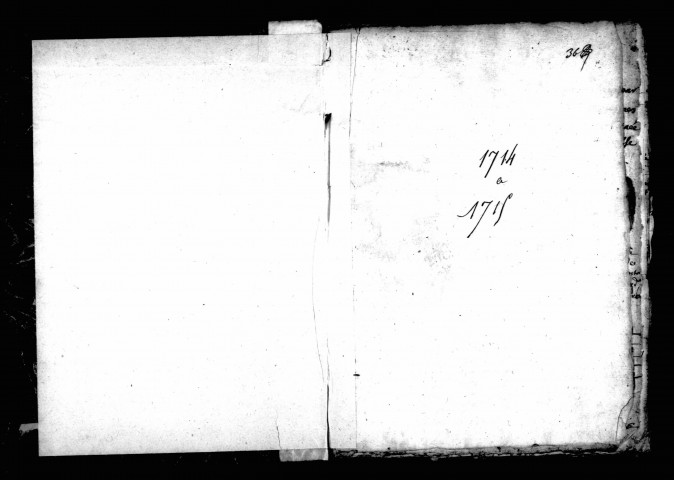 Amiens (Saint-Leu) : baptêmes, mariages, sépultures (1714-1715)