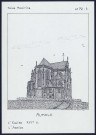 Aumale (Seine-Maritime) : l'église du XVIe, l'abside - (Reproduction interdite sans autorisation - © Claude Piette)
