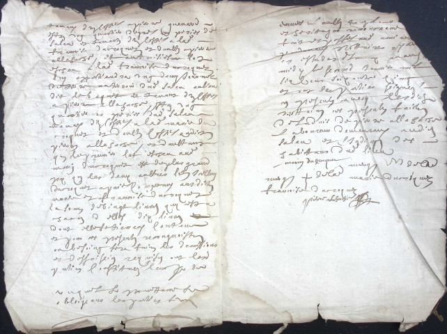 Etude de Me Antoine Limeu à Amiens (étude n°6). Minutes de l'année 1665