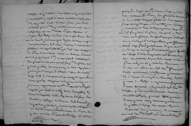 Etude de Me François Henin à Amiens (étude n°3). Minutes de l'année 1758