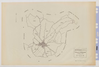 Plan du cadastre rénové - Toutencourt : tableau d'assemblage (TA)