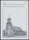 Namps-au-Mont (commune de Namps-Maisnil) : église de l'assomption de la Sainte-Vierge - (Reproduction interdite sans autorisation - © Claude Piette)