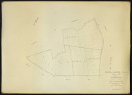 Plan du cadastre rénové - Maison-Ponthieu : section ZC