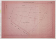 Plan du cadastre rénové - Vauchelles-les-Quesnoy : section ZD