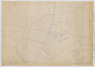 Plan du cadastre rénové - Hescamps-Saint-Clair : section C – agt a