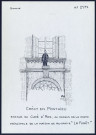 Crécy-en-Ponthieu : statue du curé d'Ars - (Reproduction interdite sans autorisation - © Claude Piette)
