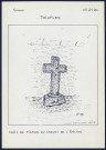 Toeufles : croix de pierre - (Reproduction interdite sans autorisation - © Claude Piette)