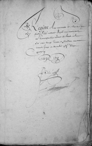 Etude de Me Noël Pezé à Amiens (étude n°13). Minutes des années 1623-1624