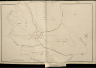 Plan du cadastre napoléonien - Atlas cantonal - Fresnoy-Au-Val (Fresnoy au Val) : tableau d'assemblage