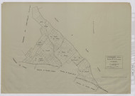 Plan du cadastre rénové - Gueudecourt : section B1