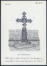 Le Translay : très belle croix en fonte - (Reproduction interdite sans autorisation - © Claude Piette)