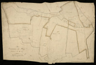 Plan du cadastre napoléonien - Fay : C, D et E