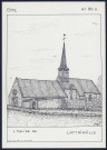 Lattainville (Oise) : l'église - (Reproduction interdite sans autorisation - © Claude Piette)