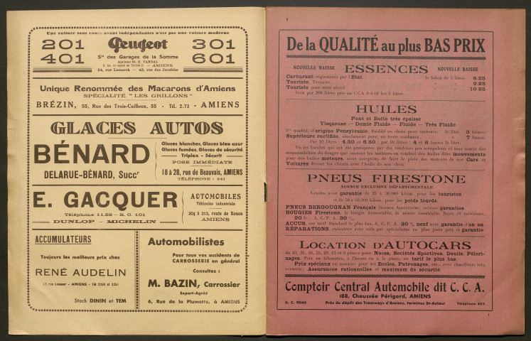 L'Automobile au Pays Picard. Revue mensuelle de l'Automobile-Club de Picardie et de l'Aisne, 283, avril 1935