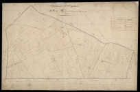 Plan du cadastre napoléonien - Argoeuves : Chaussée de Brunchaut (La), B