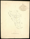 Plan du cadastre napoléonien - Villecourt : tableau d'assemblage