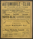 Automobile-club de Picardie et de l'Aisne. Revue mensuelle, 6e année, février 1910