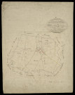 Plan du cadastre napoléonien - Gruny : tableau d'assemblage
