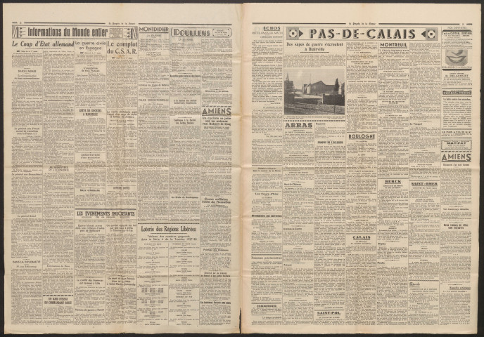 Le Progrès de la Somme, numéro 21331, 6 février 1938