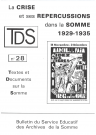 La crise et ses répercussions dans la Somme, 1929-1935