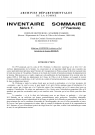 Sous série 2 T - inventaire sommaire Tome 1 - Fonds du Recteur de l'académie
