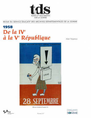 1958. De la IVe à la Ve République