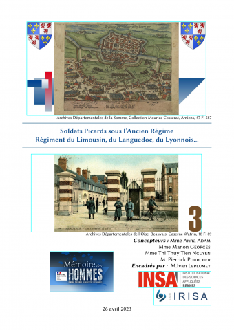 Soldats Picards sous l’Ancien Régime - INSA Rennes