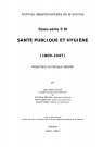 5 M - Santé publique et hygiène : Répertoire numérique détaillé