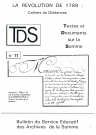 La révolution de 1789 : cahiers de doléances