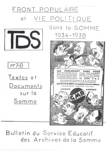 Front populaire et vie politique dans la Somme, 1934-1938