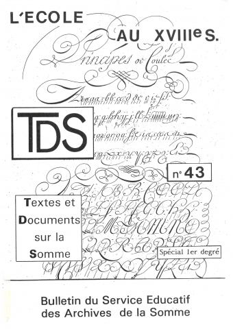 L'école au XVIIIe siècle