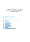Monographie de la commune de Dernancourt